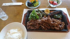 米沢牛の焼き肉ランチ
