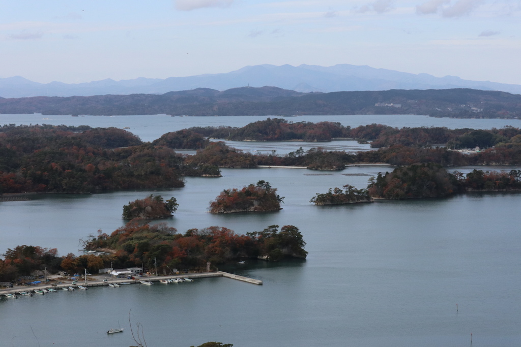 松島四大観の大高森より