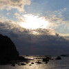 恵比須島での夕陽