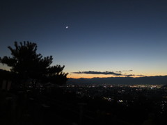 勝沼のぶどうの丘にて