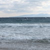 白浜海岸にて