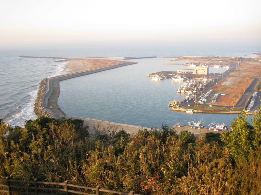 刑部岬にて