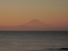夕富士