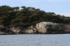 奥松島嵯峨渓遊覧船より