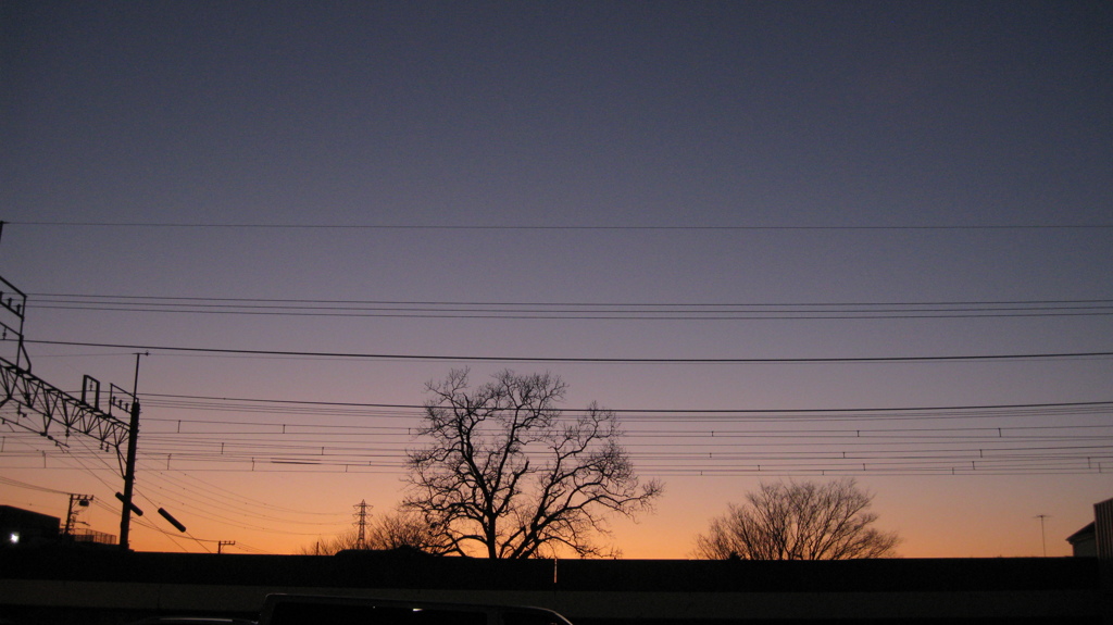 夕暮れのひと時