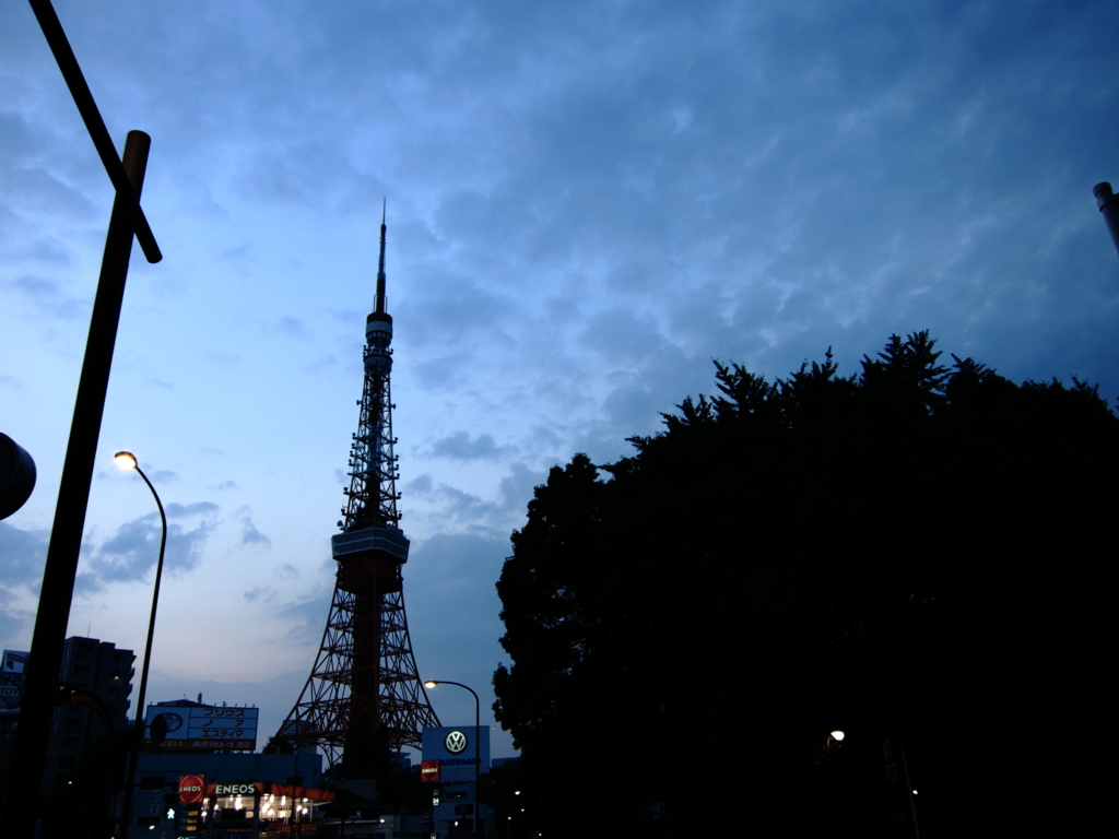 東京タワー。