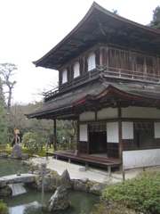 銀閣寺。