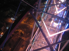 天保山大観覧車から