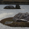 龍安寺の石庭。