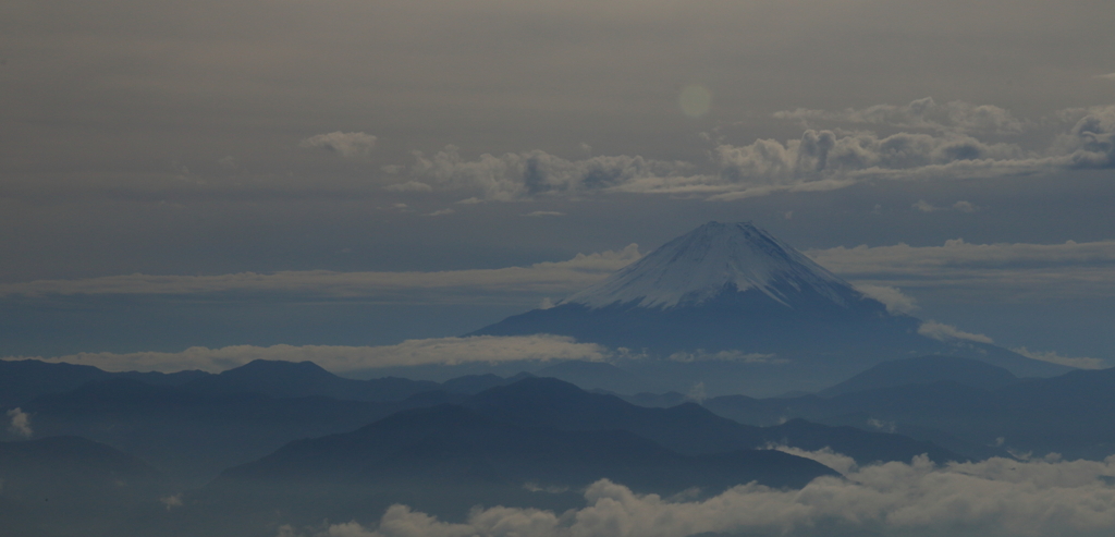 見晴平からの富士山