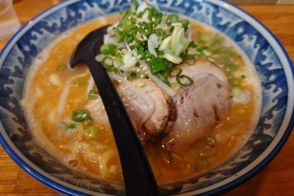 信州味噌を使ったチャーシュー味噌ラーメン