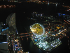 横浜のランドマークタワーから