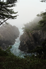 碁石海岸にて