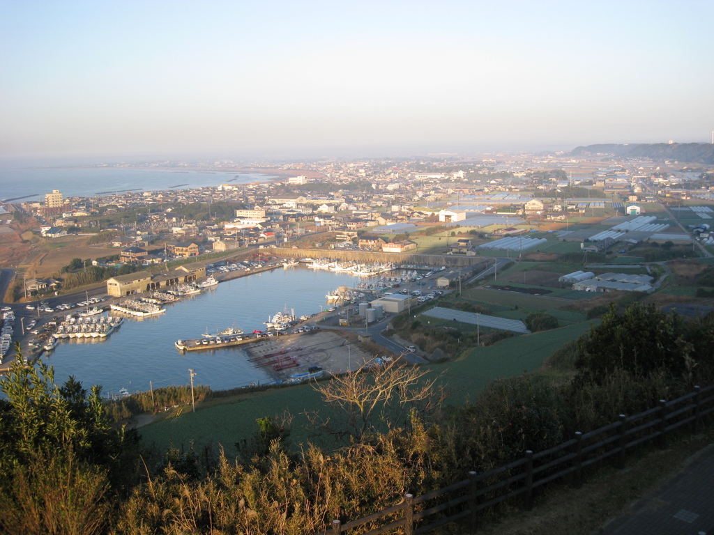 刑部岬にて