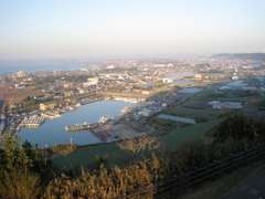 刑部岬にて