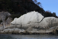 奥松島嵯峨渓遊覧船より