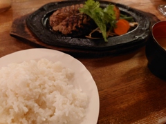 ステーキハンバーグ