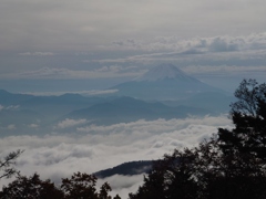 見晴らし平からの富士山