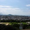 彦根城の天守閣からの眺め