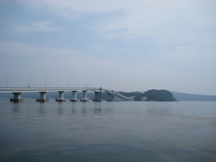 能登島大橋。