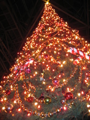 クリスマスツリー。