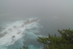 碁石海岸にて