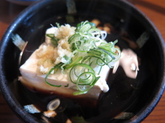 嵯峨野の湯豆腐。その２