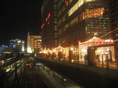 バスタができる前のイルミ