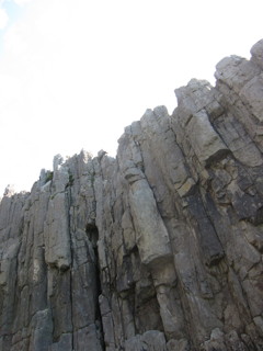 東尋坊の柱状節理。その４