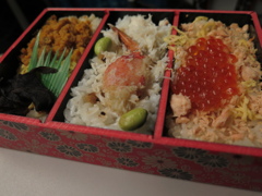 京都駅で買った駅弁。