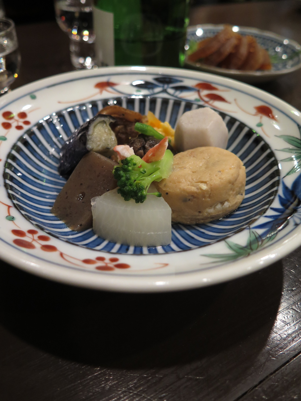 お酒に合う炊き合せ。