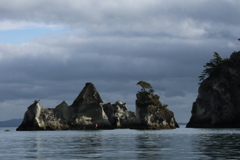 奥松島嵯峨渓遊覧船より