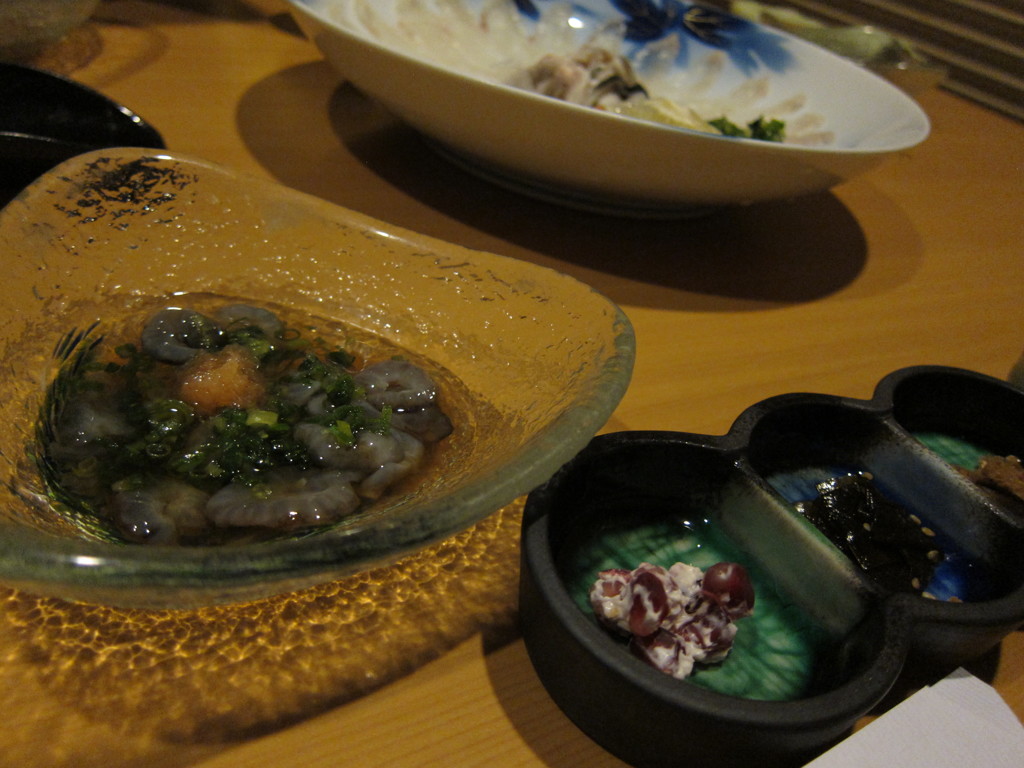 お通しなどなど。