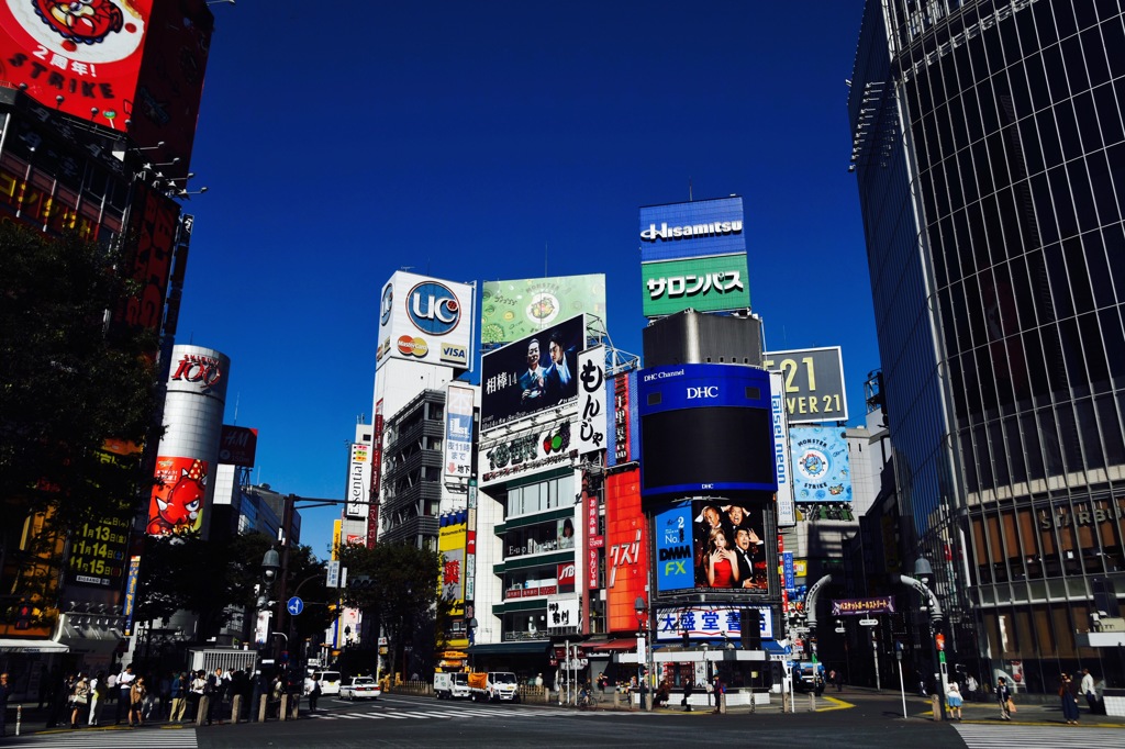 渋谷スクランブル交差点  〜朝編〜