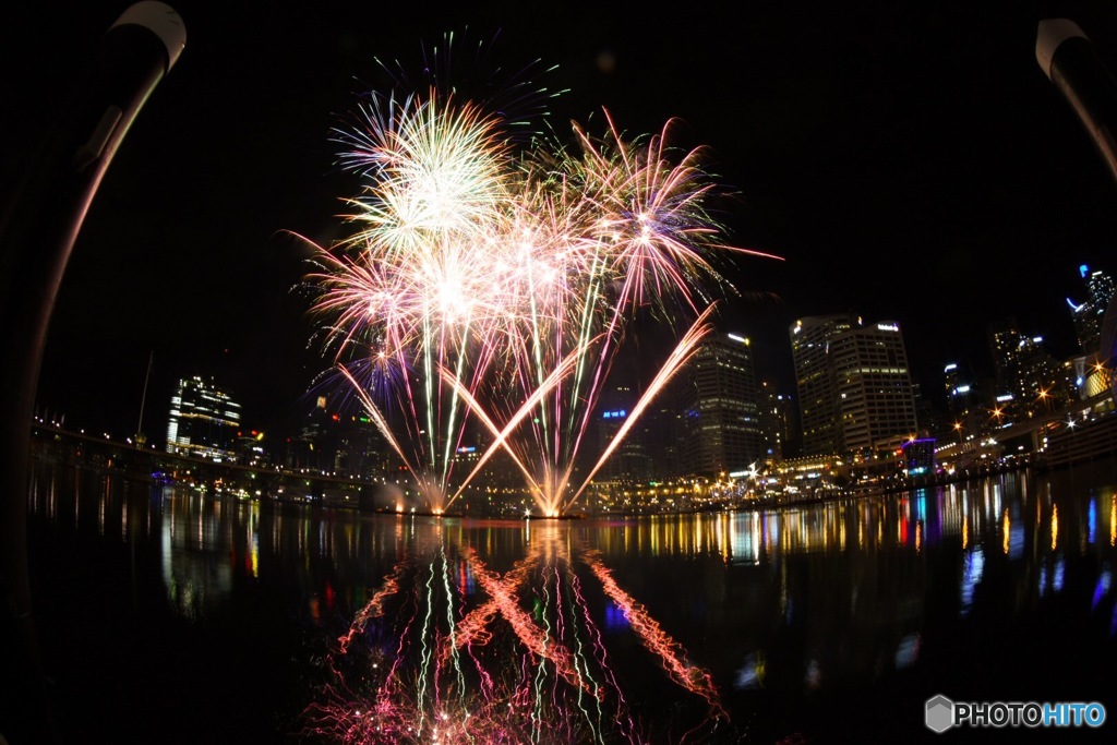 Fireworks at Darling Harbour