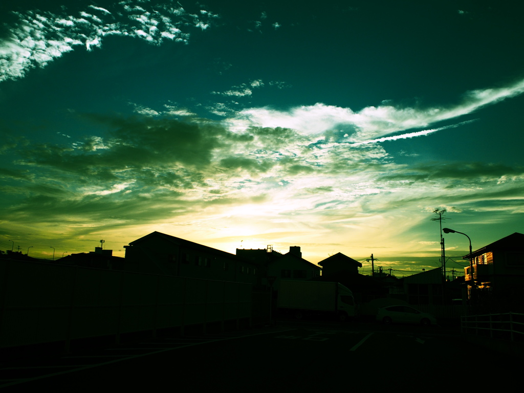 夕焼けその2