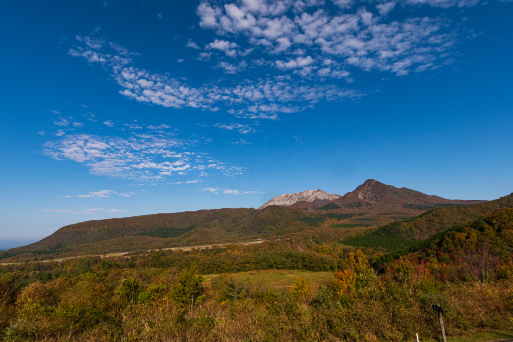 鬼女台より大山