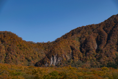 大山環状道路紅葉　