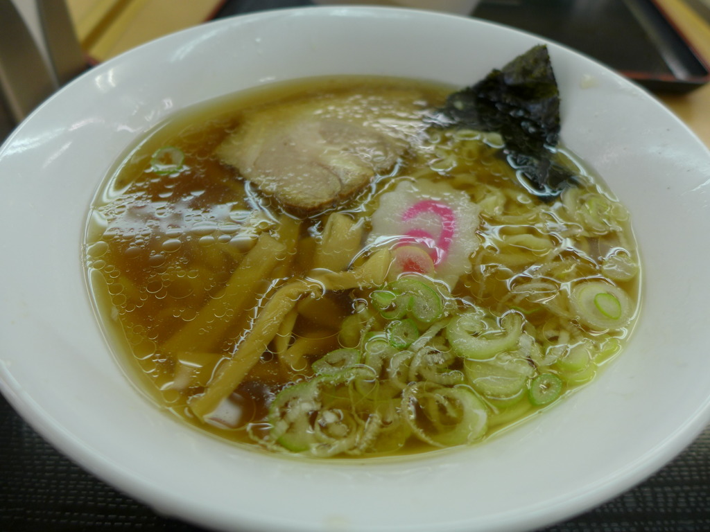 サービスエリアのラーメン