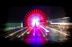 観覧車（光遊び）
