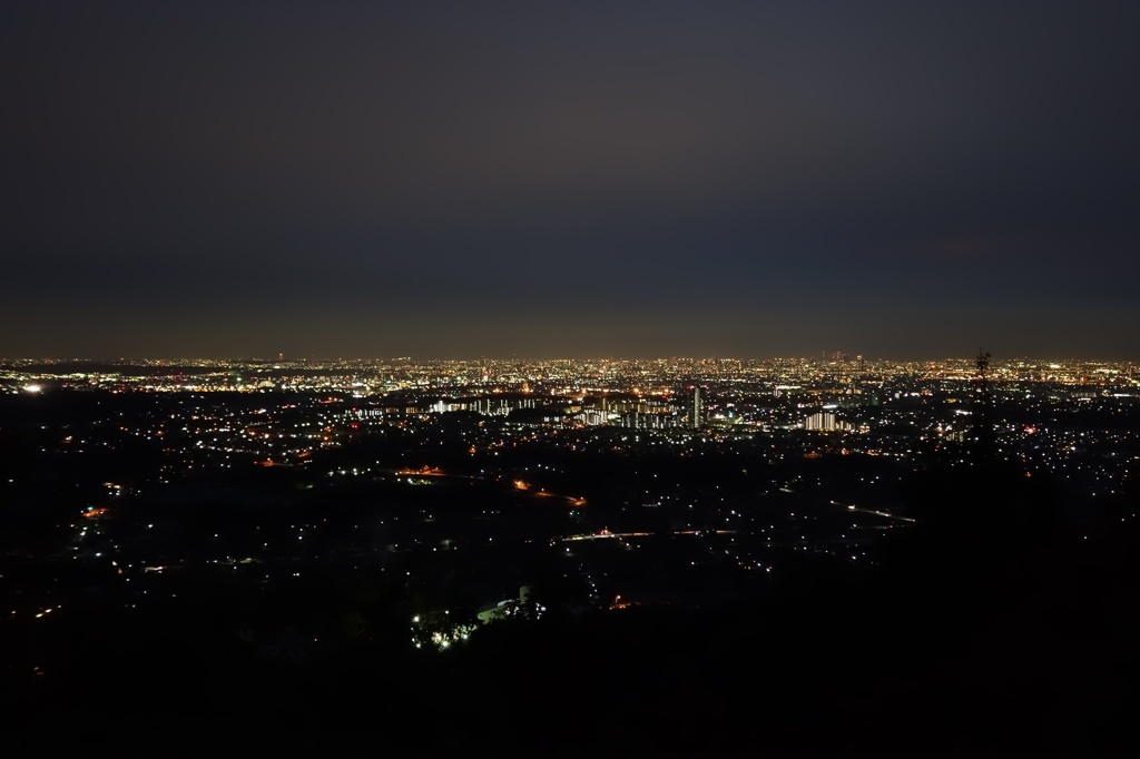 夜景01（白山神社）