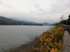 宮ケ瀬ダム湖