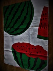 スイカ絵
