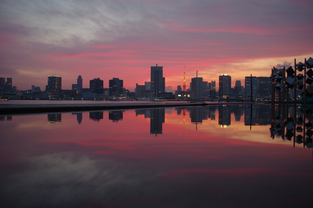 View from Harumi port terminal 17