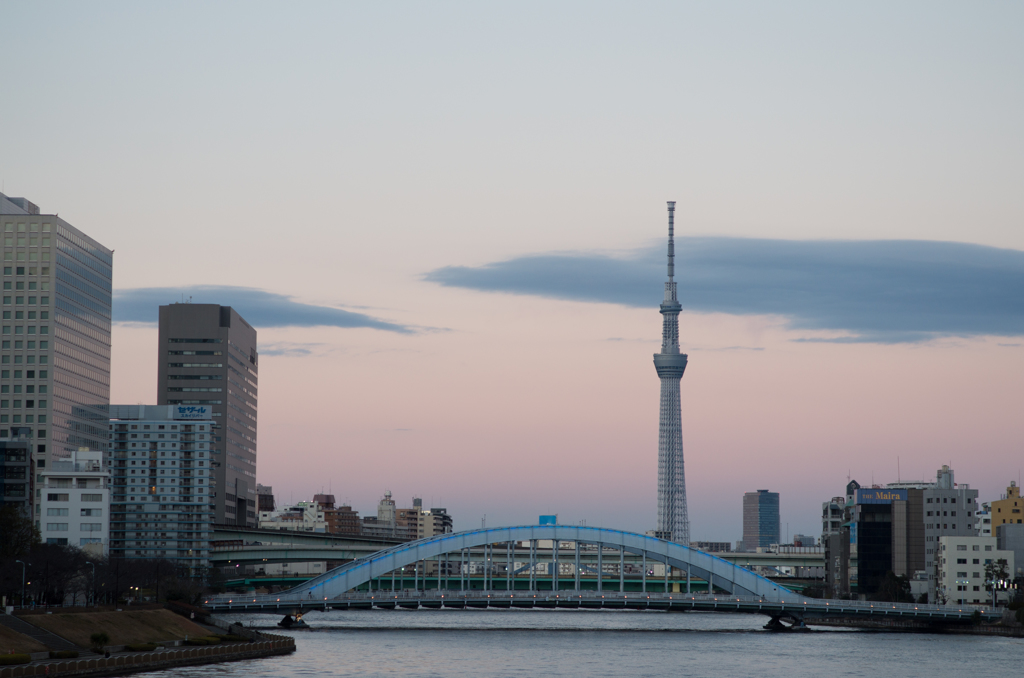 夕暮れ時