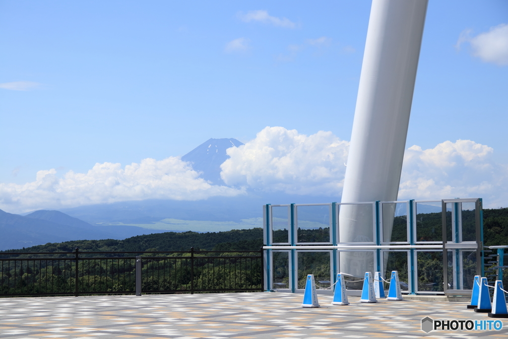 三島スカイウォークにて