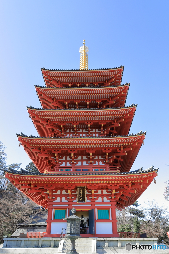 高幡不動尊にて③