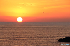 西伊豆の夕日２