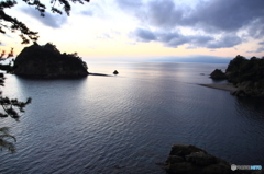 西伊豆の夕日３