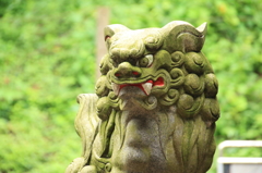 神社もありますー近所の公園にて